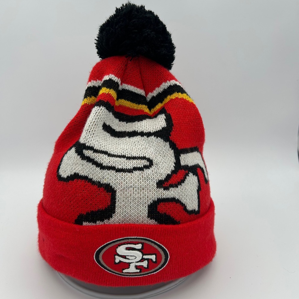 San Francisco 49ers New Era Beanie Mens OSFA Red Sportswear Streetwear